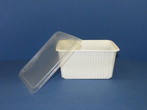 1,5 literes tálka szögletes