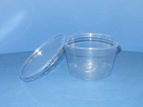 Salátás tálka kerek tető