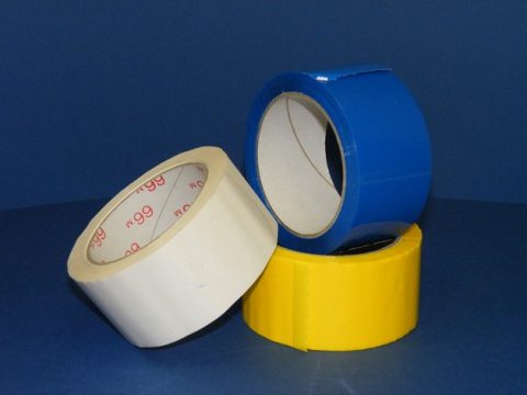 Ragasztó szalag színes fehér